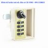 Khóa tủ locker mã số, chìa cơ LK-9502