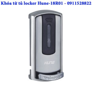 Khóa từ tủ đồ locker Hune - 18R01SL, Màu bạc