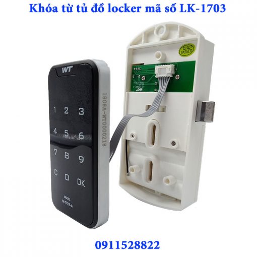 Khóa từ tủ đồ locker mã số LK-1703