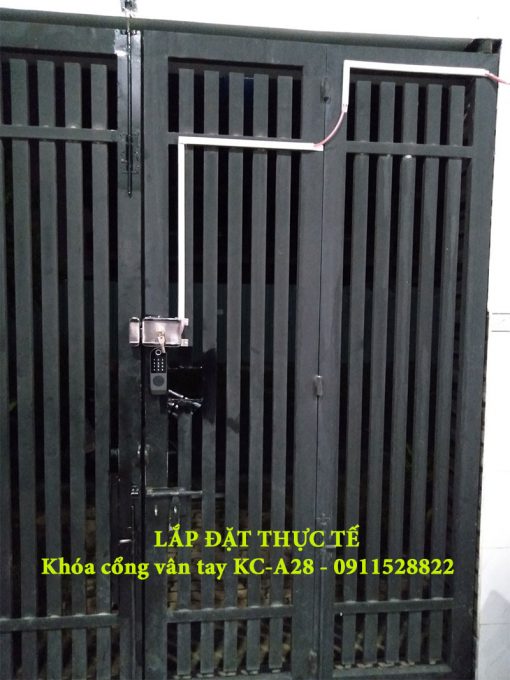 Khóa cổng vân tay KC-A28
