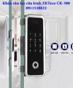 Khóa vân tay cửa kính ZKTeco CK-300