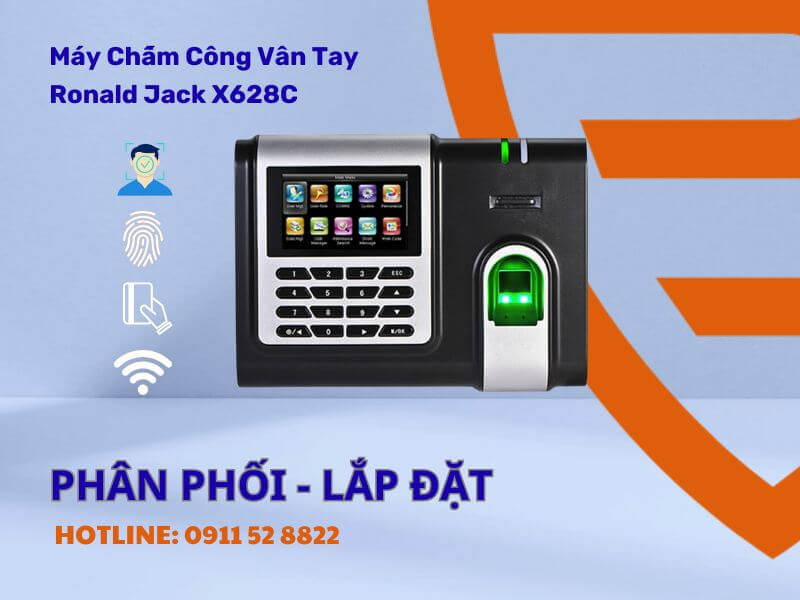 Máy chấm công vân tay Ronald Jack X628C