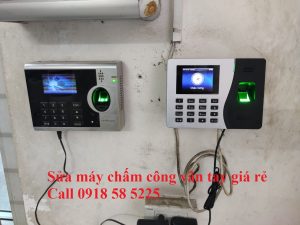 Sửa máy chấm công vân tay giá rẻ Call 0918 58 5225