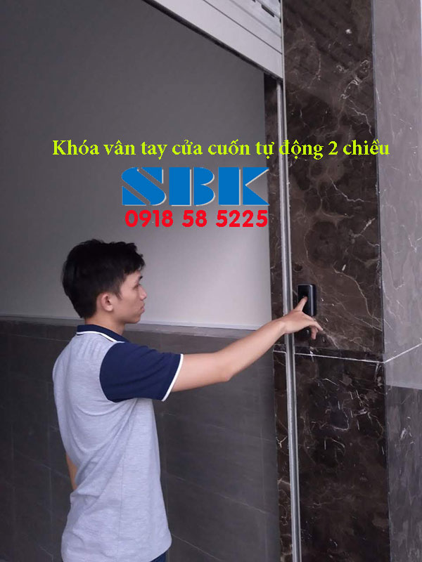 Những lưu ý khi chọn lựa và lắp đặt khóa vân tay cửa cuốn