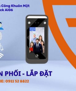 Máy Chấm Công Khuôn Mặt Ronald Jack AI06 | Nhận Diện AI 0.3s, Bảo Mật 3D, Chính Hãng