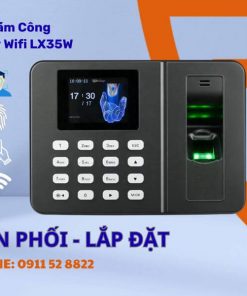 Máy Chấm Công Vân Tay Wifi Zkteco LX35W | Xác Thực 0.5s, Kết Nối Không Dây, Chính Hãng