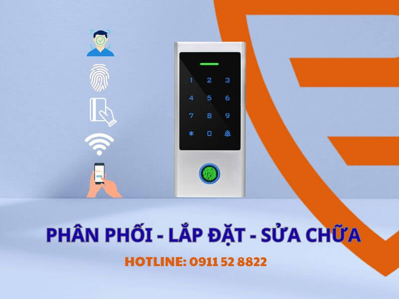 Đầu đọc vân tay HF1 WiFi khóa vân tay nhà trọ chung cư mini