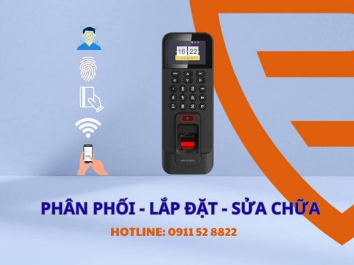 Khóa cửa Hikvision vân tay cho cửa cổng nhà trọ chung cư mini