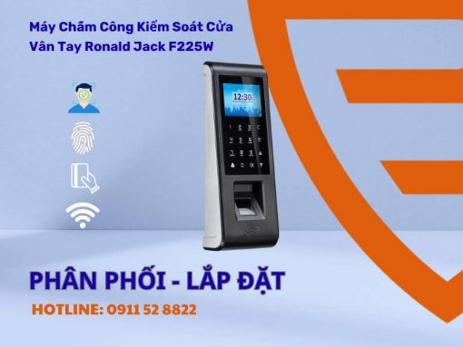 Máy Chấm Công Kiểm Soát Cửa Ronald Jack F225W