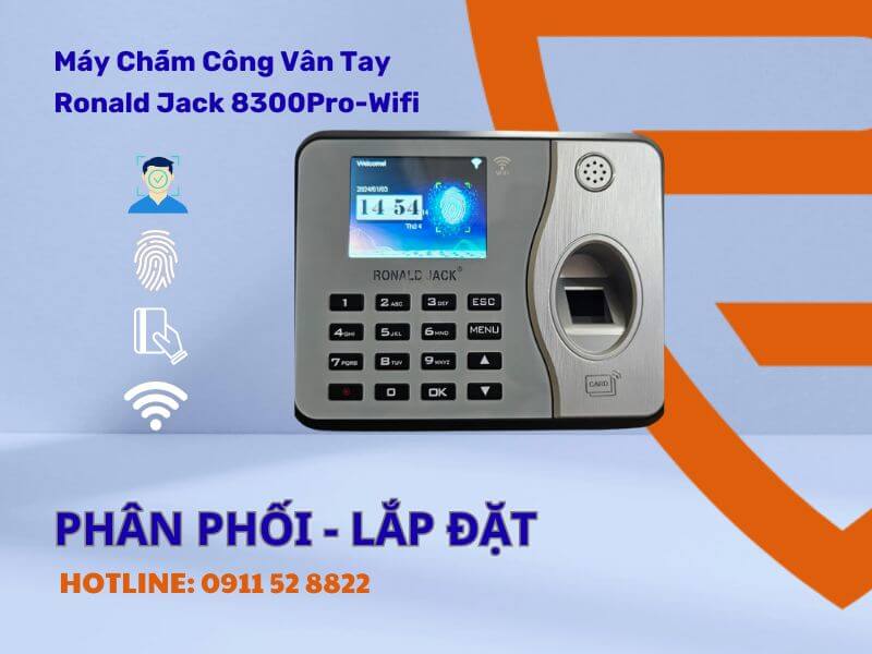 Máy Chấm Công Vân Tay 6300Pro-Wifi