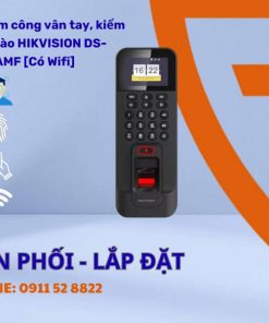 Máy Chấm Công Vân Tay & Kiểm Soát Ra Vào HIKVISION DS-K1T804AMF (Có Wi‑Fi)
