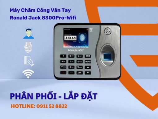 Máy Chấm Công Vân Tay 6300Pro-Wifi